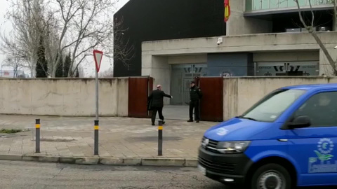 El coronel Pérez de los Cobos llega a la Audiencia Nacional El coronel Pérez de los Cobos llega a la Audiencia Nacional