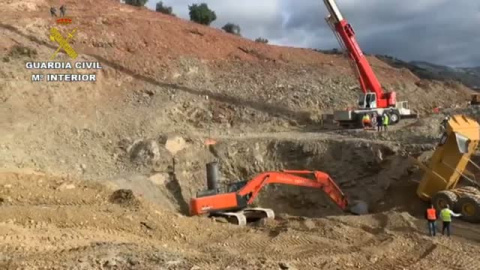 Los mineros trabajan sin descanso para rescatar a Julen Los mineros trabajan sin descanso para rescatar a Julen