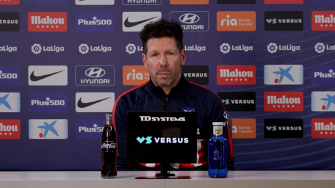 Simeone: "Estamos valorando si traemos a alguien o no" Simeone: "Estamos valorando si traemos a alguien o no"