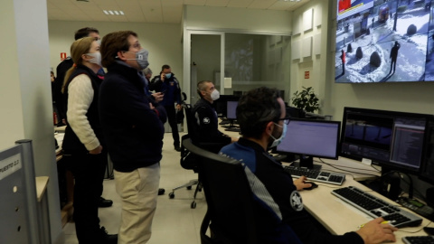 Almeida visita el CISEVI de la Policía Municipal Almeida visita el CISEVI de la Policía Municipal