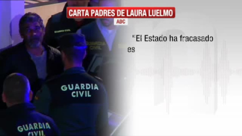 Los padres de Laura Luelmo reclaman al Estado que les pida perdón Los padres de Laura Luelmo reclaman al Estado que les pida perdón