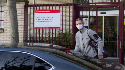 Urdangarin vuelve a Don Orione después de su encuentro con Doña Elena