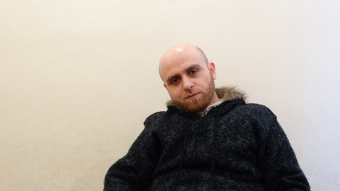 Kays Al Morad, torturado en la cárcel siria de Saidnaya. Kays Al Morad, torturado en la cárcel siria de Saidnaya.