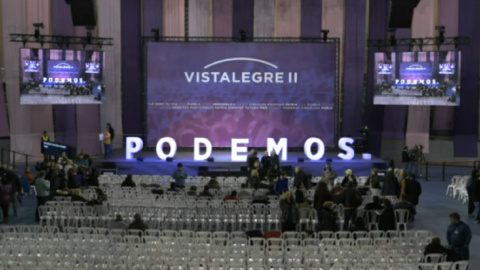 El Palacio de Vistalegre se va llenando de público. El Palacio de Vistalegre se va llenando de público.