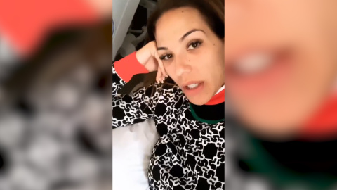 Tamara, preocupada tras el susto de su marido Ezequiel Tamara, preocupada tras el susto de su marido Ezequiel
