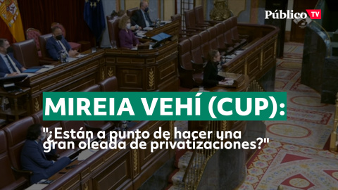 Mireia Vehí: "¿Están a punto de hacer una gran oleada de privatizaciones?" Mireia Vehí: "¿Están a punto de hacer una gran oleada de privatizaciones?"