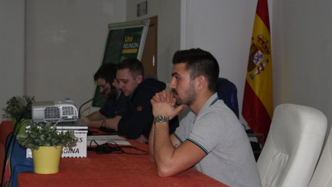 Acto en la sede de la Asociación Cruor Iberia, de Jaén Acto en la sede de la Asociación Cruor Iberia, de Jaén