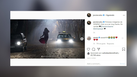 Javier Calvo comparte nuevas imágenes de la serie 'Veneno' Javier Calvo comparte nuevas imágenes de la serie 'Veneno'