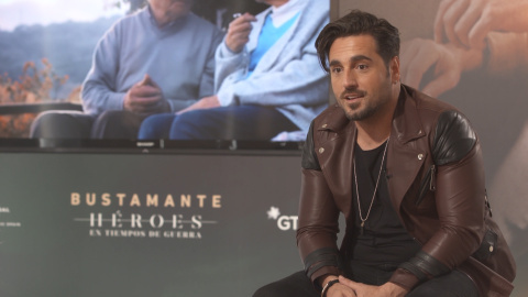 Bustamante presenta 'Héroes en tiempos de Guerra': "Es mi mejor versión" Bustamante presenta 'Héroes en tiempos de Guerra': "Es mi mejor versión"