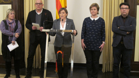 Carme Forcadell i membres de la Mesa del Parlament Carme Forcadell i membres de la Mesa del Parlament