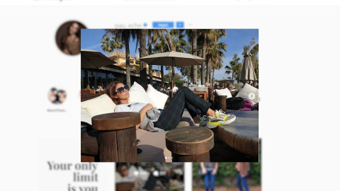 Paula Echevarría y su novio se relajan en Marbella Paula Echevarría y su novio se relajan en Marbella