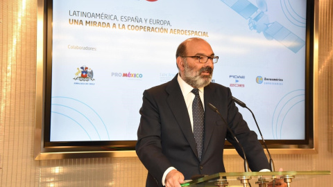 El presidente de Indra, Fernando Abril-Martorell. E.P. El presidente de Indra, Fernando Abril-Martorell. E.P.