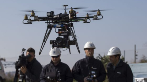 Imagen de archivo de un dron / EFE Imagen de archivo de un dron / EFE