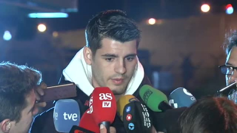 Morata: "La gente que sabe de dónde vengo sabe mi historia y lo que significa para mí esto" Morata: "La gente que sabe de dónde vengo sabe mi historia y lo que significa para mí esto"