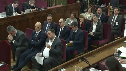 Comienza el juicio del 'procés' en medio de una gran expectación Comienza el juicio del 'procés' en medio de una gran expectación