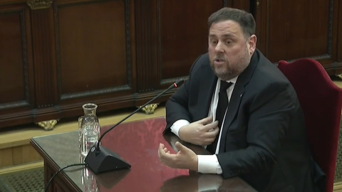 Oriol Junqueras: "Me considero un preso político" Oriol Junqueras: "Me considero un preso político"