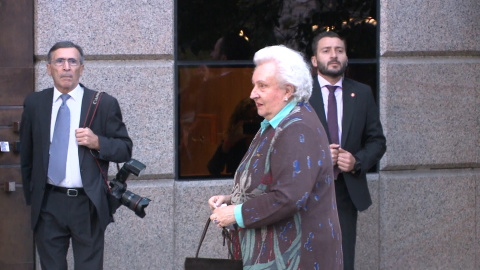 Doña Pilar de Borbón recibirá el alta muy pronto Doña Pilar de Borbón recibirá el alta muy pronto