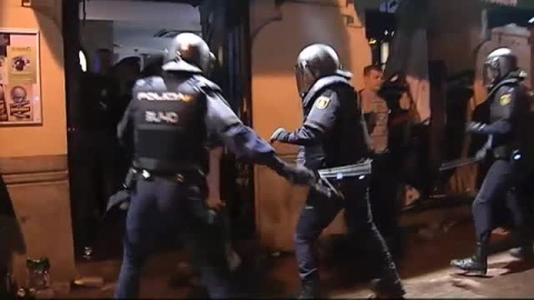 Altercados en Valencia con los aficionados del Celtic Altercados en Valencia con los aficionados del Celtic