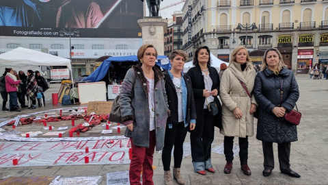 El PSOE pide retirar la multa a las Mujeres de Sol El PSOE pide retirar la multa a las Mujeres de Sol
