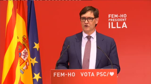 Illa: "El Gobierno de España nunca ha mirado hacia otro lado" Illa: "El Gobierno de España nunca ha mirado hacia otro lado"