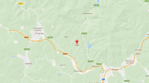 El Gobierno anula el proceso para crear el nuevo municipio de Itsaso en Gipuzkoa. /GOOGLEMAPS El Gobierno anula el proceso para crear el nuevo municipio de Itsaso en Gipuzkoa. /GOOGLEMAPS