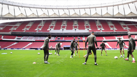 Entrenamiento del Atlético de Madrid en el Wanda Metropolitano Entrenamiento del Atlético de Madrid en el Wanda Metropolitano