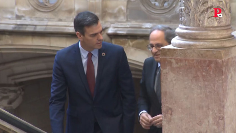 Primera reunión de la mesa de diálogo sobre Catalunya Primera reunión de la mesa de diálogo sobre Catalunya