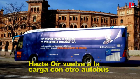 Hazte Oír contra la violencia de género, con un nuevo autobús Hazte Oír contra la violencia de género, con un nuevo autobús