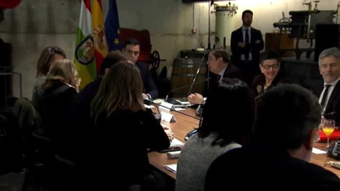 Sánchez reúne a la Comisión Delegada para el Reto Demográfico en Logroño Sánchez reúne a la Comisión Delegada para el Reto Demográfico en Logroño