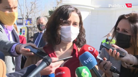 Ayuso advierte sobre un "ambiente preguerracivilista" Ayuso advierte sobre un "ambiente preguerracivilista"