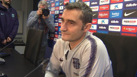 Rueda de prensa de Ernesto Valverde Rueda de prensa de Ernesto Valverde