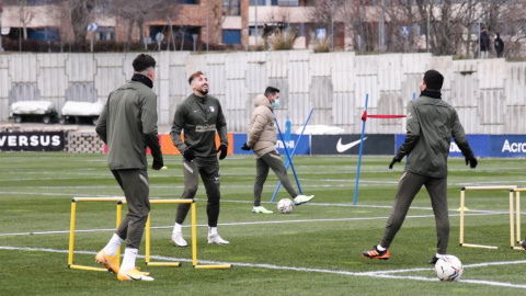 El Atlético de Madrid se pone a punto antes de medirse al Valencia CF El Atlético de Madrid se pone a punto antes de medirse al Valencia CF