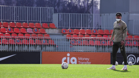 El Atlético de Madrid prepara el duelo contra el Celta El Atlético de Madrid prepara el duelo contra el Celta