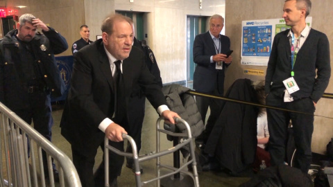 Weinstein es hospitalizado horas después de ser declarado culpable Weinstein es hospitalizado horas después de ser declarado culpable