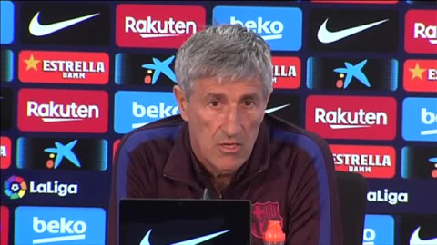 Setién: "Para el Madrid este partido es más importante que para nosotros" Setién: "Para el Madrid este partido es más importante que para nosotros"