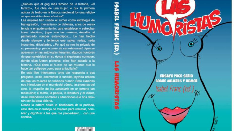 Portada de 'Las humoristas. Ensayo poco serio sobre mujeres y humor'.