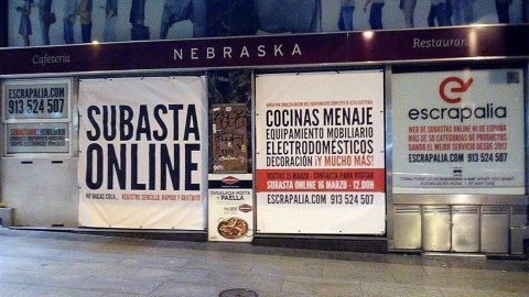 Un establecimiento de las cafeterías Nebraska en la Gran Vía madrileña. E.P. Un establecimiento de las cafeterías Nebraska en la Gran Vía madrileña. E.P.