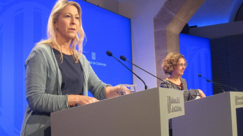 Conselleras de la Generalitat, Neus Munté y Meritxell Ruiz.EUROPA PRESS Conselleras de la Generalitat, Neus Munté y Meritxell Ruiz.EUROPA PRESS
