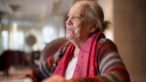 La actriz Terele Pávez, en un momento de la entrevista en el Hotel Emperador. REPORTAJE FOTOGRÁFICO: CHRISTIAN GONZÁLEZ La actriz Terele Pávez, en un momento de la entrevista en el Hotel Emperador. REPORTAJE FOTOGRÁFICO: CHRISTIAN GONZÁLEZ