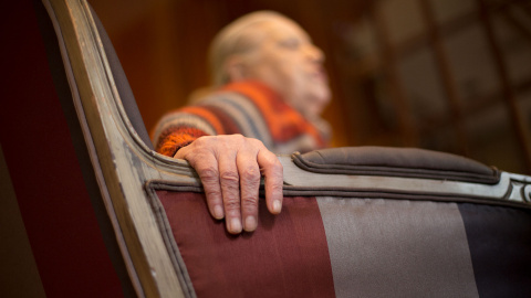 La actriz Terele Pávez, en un momento de la entrevista en el Hotel Emperador. REPORTAJE FOTOGRÁFICO: CHRISTIAN GONZÁLEZ La actriz Terele Pávez, en un momento de la entrevista en el Hotel Emperador. REPORTAJE FOTOGRÁFICO: CHRISTIAN GONZÁLEZ