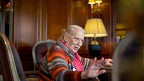 La actriz Terele Pávez, en un momento de la entrevista en el Hotel Emperador. REPORTAJE FOTOGRÁFICO: CHRISTIAN GONZÁLEZ La actriz Terele Pávez, en un momento de la entrevista en el Hotel Emperador. REPORTAJE FOTOGRÁFICO: CHRISTIAN GONZÁLEZ