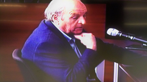 Emilio Vidal, testigo del juicio del Palau. EUROPA PRESS Emilio Vidal, testigo del juicio del Palau. EUROPA PRESS