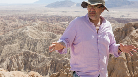 Rodrigo García durante el rodaje