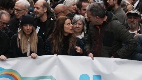 La actriz Itziar Ituño (c) participa en la manifestación convocada por la organización de apoyo a los presos de ETA en Bilbao. EUROPA PRESS/H.Bilbao La actriz Itziar Ituño (c) participa en la manifestación convocada por la organización de apoyo a los presos de ETA en Bilbao. EUROPA PRESS/H.Bilbao