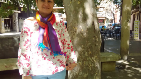 Milena López Tuta, miembro de la Fundación de Derechos Humanos Joel Sierra en el Departamento de Arauca, describe una Colombia alejada de la imagen de “postconflicto” que se asienten en la opinión pública occidental. Milena López Tuta, miembro de la Fundación de Derechos Humanos Joel Sierra en el Departamento de Arauca, describe una Colombia alejada de la imagen de “postconflicto” que se asienten en la opinión pública occidental.