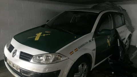 La Policía de Algerciras descubrió en marzo una réplica de un coche de la Guardia Civil preparada por narcos. La Policía de Algerciras descubrió en marzo una réplica de un coche de la Guardia Civil preparada por narcos.