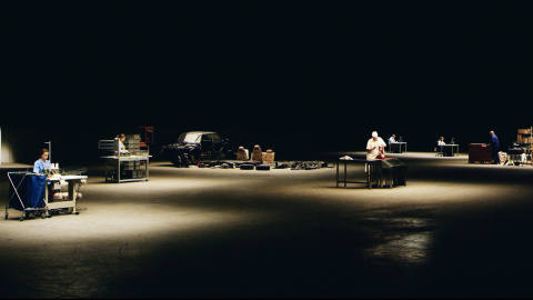 Escena de ´La mano invisible´' Escena de ´La mano invisible´'