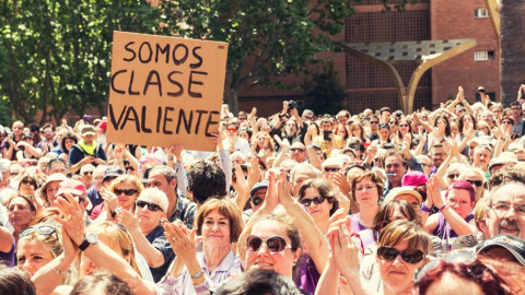 Acto de Barcelona en Comú mayo de 2015 / Foto cedida por Marc Lozano Acto de Barcelona en Comú mayo de 2015 / Foto cedida por Marc Lozano