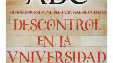 Portada de ABC del 10 de febrero de 2015. Portada de ABC del 10 de febrero de 2015.