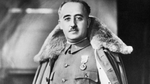 El dictador Francisco Franco. El dictador Francisco Franco.